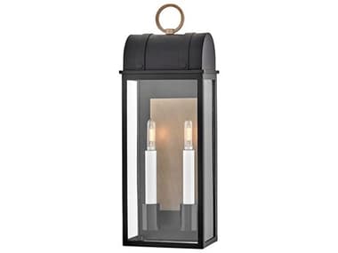 Hinkley Campbell 2-Light Outdoor Wall Light HY10664BKBU