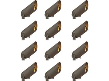 Hinkley 1-Light Outdoor Spot Light Set of 12 HY1536TXB12