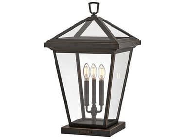 Hinkley Alford Place 3 - Light Outdoor Post Light HY2557OZ