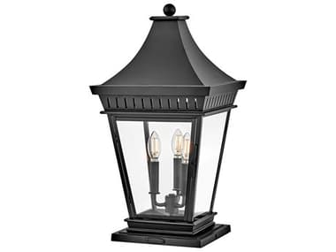 Hinkley Chapel Hill 3-Light Outdoor Post Light HY27097MB