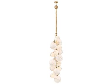 Hinkley Skye 18-Light Heritage Brass Globe Chandelier HY30309HBRCO