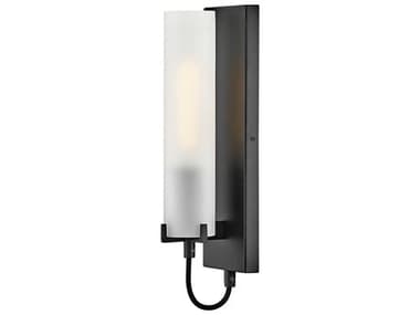 Hinkley Ryden 1-Light Black Wall Sconce HY37850BKWH