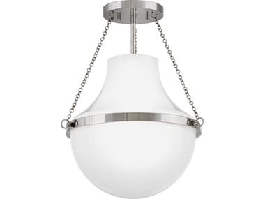 Hinkley Collins 1-Light Polished Nickel Semi Flush Mount HY46891PN