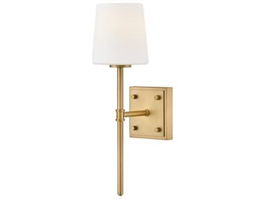 Hinkley Saunders 1-Light Lacquered Brass Wall Sconce HY46950LCB