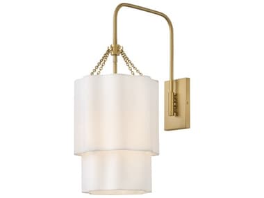 Hinkley Gwen 1-Light Lacquered Brass Wall Sconce HY47730LCB