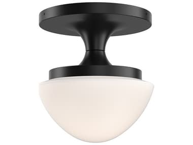 Hinkley Knox 1-Light Black Semi Flush Mount HY47811BK