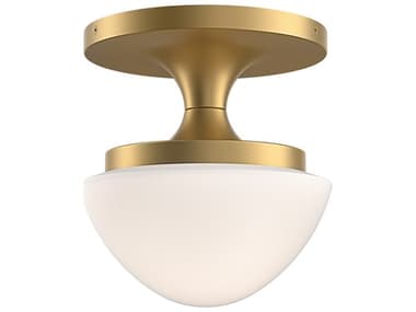 Hinkley Knox 1-Light Lacquered Brass Bowl Semi Flush Mount HY47811LCB