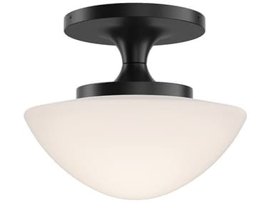 Hinkley Knox 1-Light Black Semi Flush Mount HY47813BK