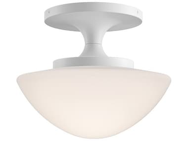 Hinkley Knox 1-Light Chalk White Semi Flush Mount HY47813CI