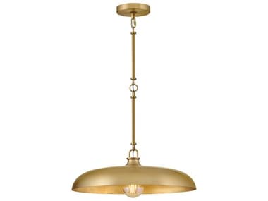 Hinkley Sadie 1-Light Lacquered Brass Dome Pendant HY48167LCBLCB