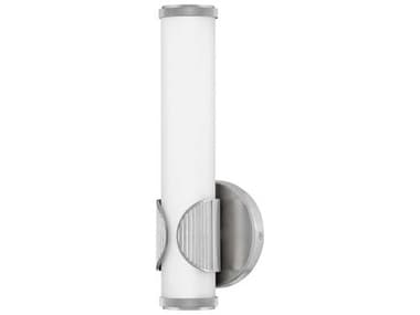 Hinkley Femi 13" Tall Brushed Nickel Glass LED Wall Sconce HY50080BN