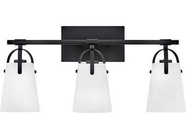 Hinkley Foster 3-Light Black Vanity Light HY5133BKOP