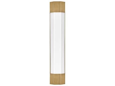 Hinkley Facet 23" Tall Heritage Brass Wall Sconce HY51392HB