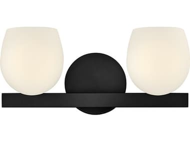 Hinkley Mae 2-Light Black Vanity Light HY57022BKLL