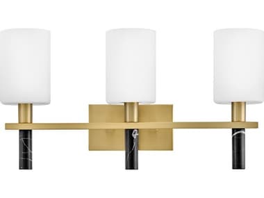 Hinkley Turin 3-Light Lacquered Brass Vanity Light HY57423LCB