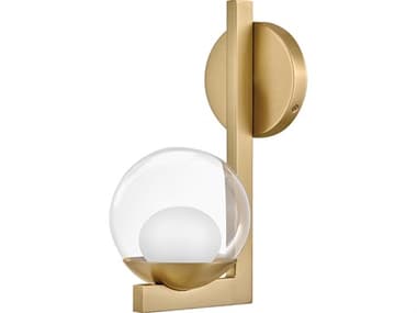 Hinkley Sunni 1-Light Lacquered Brass Wall Sconce HY57440LCBLL