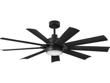 Hinkley Turbine 60" LED Ceiling Fan HY904260FBBLWD