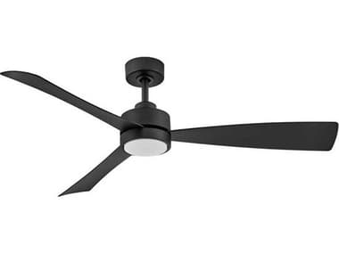Hinkley Iver 56'' LED Outdoor Ceiling Fan with Remote Control HY905756FMBLWD