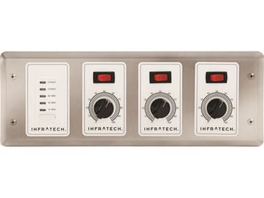 Infratech Solid State Steel Gray 3 Zone Analog Control with Digital Time IF304047