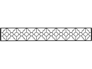 Infratech Single Element Stainless Steel Black 39'' Mediterranean Motif Upgrade Kit IFBL3S39