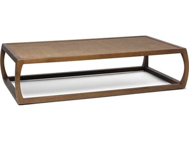 Interlude Home Wandsworth Rectangular Wood Pecan Coffee Table IL118193