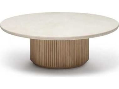 Interlude Home Laurel Round Marble Coffee Table IL118196