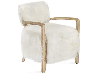Interlude Home Royce Fur Accent Chair IL145252