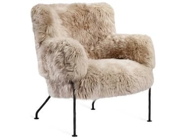 Interlude Home Harpo Fur 29" Beige Accent Chair IL145260
