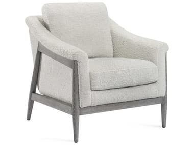 Interlude Home Layla 30" Gray Fabric Accent Chair IL145273