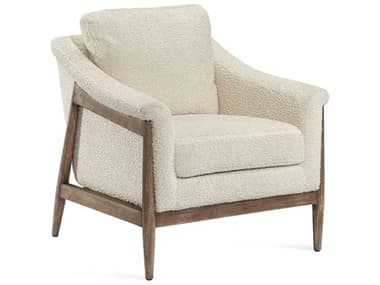 Interlude Home Layla 30" Brown Fabric Accent Chair IL145274