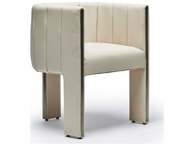 Interlude Home Lenox Beige Upholstered Armless Dining Chair IL145301