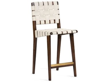 Interlude Home Louis Leather Counter Stool IL149900