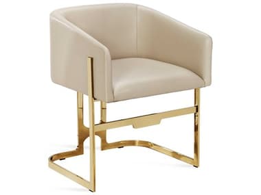 Interlude Home Banks 23" Beige Accent Chair IL149922