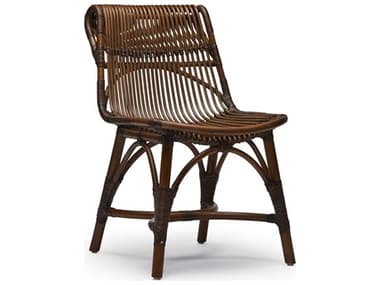 Interlude Home Naples Rattan Brown Side Dining Chair IL149944