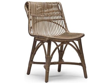 Interlude Home Naples Rattan Beige Side Dining Chair IL149945