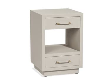 Interlude Home Taylor 18&quot; Wide 2-Drawers Beige Chest Nightstand IL188182