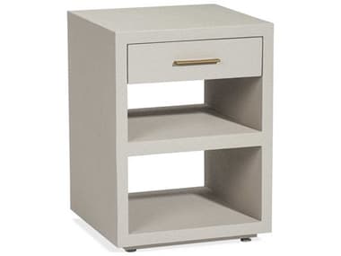 Interlude Home Livia 18&quot; Wide 1-Drawer Beige Chest Nightstand IL188184