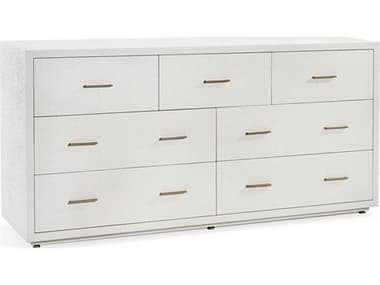 Interlude Home Livia 72" Wide 7-Drawers Solid Wood Double Dresser IL188215