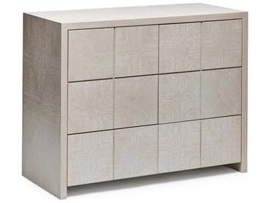 Interlude Home Lowell 39" Wide Cliffside Grey Oak Wood Accent Chest IL188279