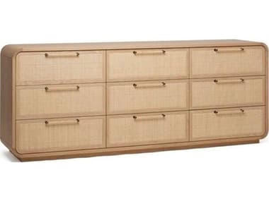 Interlude Home Marsh Natural Oak Wood Dresser IL188307