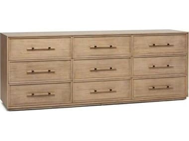 Interlude Home Clement Natural Mahogany Wood Dresser IL188317