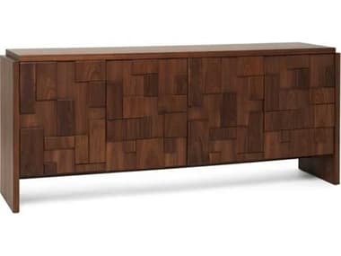 Interlude Home Louise 76" Classic Walnut Media Console IL188330