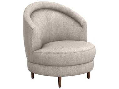 Interlude Home Swivel Brown Fabric Accent Chair IL1980012