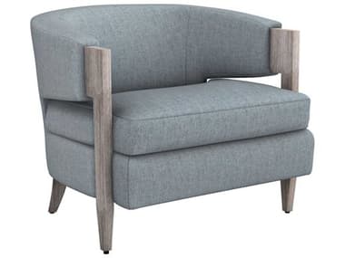Interlude Home Kelsey 35" Gray Fabric Accent Chair IL19800450