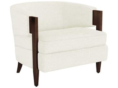 Interlude Home Kelsey 35" Brown Fabric Accent Chair IL19800455