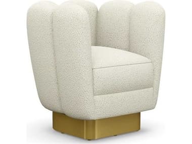 Interlude Home Gallery Swivel Gold Accent Chair IL19801019