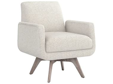 Interlude Home Landon 28" Beige Fabric Accent Chair IL19801251