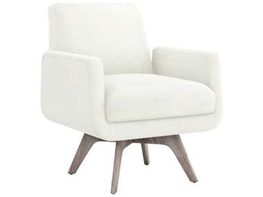 Interlude Home Landon 28" Gray Fabric Accent Chair IL19801253