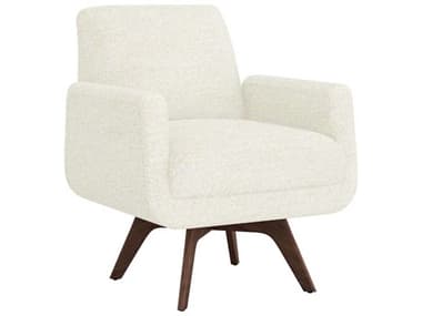 Interlude Home Landon 28" Brown Fabric Accent Chair IL19801255