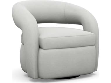 Interlude Home Targa Swivel Cream Accent Chair IL19801612